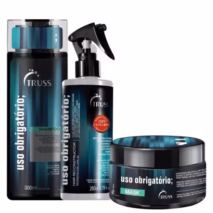 Imagem do produto Kit Truss Shampoo + Spray + Mask Uso Obrigatório (3 Produtos)