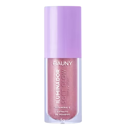 Produto da marca Bauny Cosméticos: "Iluminador Soft Glow" 5g
