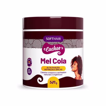 Gelatina Mel Cola Cachos Soft Hair 520g