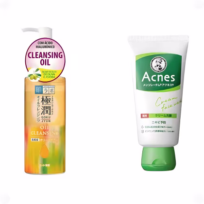 Imagem do produto Double Cleansing Anti-Acnes - Sabonete e Demaquilante