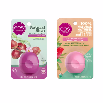 Imagem do produto Kit 2 Unidades EOS Lip Balm - Strawberry + Apple