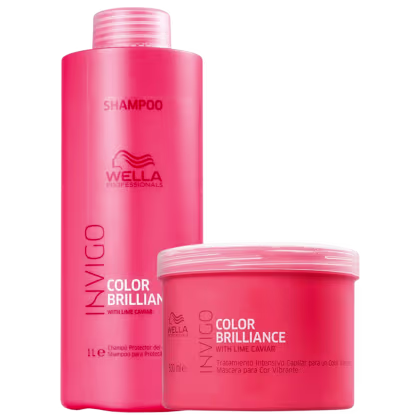 Imagem do produto Kit Wella Professionals Duo Prof Color Brilliance (2 Produtos)