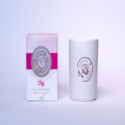 Imagem do produto Vela Rosa e Muguet