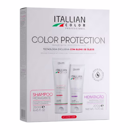 Imagem do produto Kit Itallian Hairtech Color Professional Home Care Protection (2 Produtos)