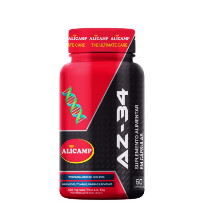 Imagem do produto Alicamp AZ-34 - Suplemento Alimentar (60 Cápsulas)