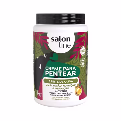 Creme Pentear Salon Line Azeite De Oliva 1Kg
