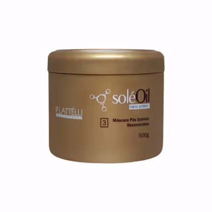 Imagem do produto Máscara Reconstrutora SoléOil Plattelli 500g