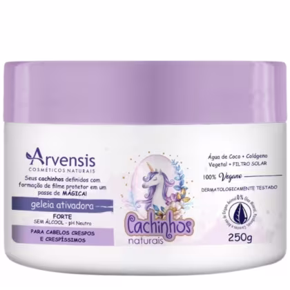 Imagem do produto Arvensis Cosméticos Naturais Cachinhos Naturais Crespos Forte - Geleia Ativadora 250g