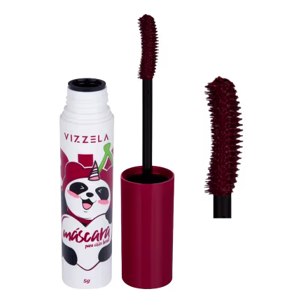 Imagem do produto Vizzela Cosméticos Big No Panda Cherry Bordô - Máscara para Cílios 5g