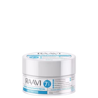 Imagem do produto Creme Facial Hidratante Nutritivo Raavi - 100g