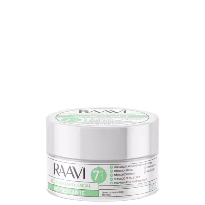 Imagem do produto Gel Facial Hidratante Refrescante Raavi - 100g