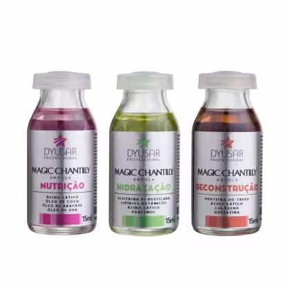 Imagem do produto Kit Dyusar Cronograma Capilar Ampolas (3 Produtos)