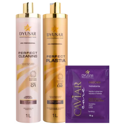 Imagem do produto Kit Dyusar Perfect Cleaning Plastia Treatment (3 Produtos)