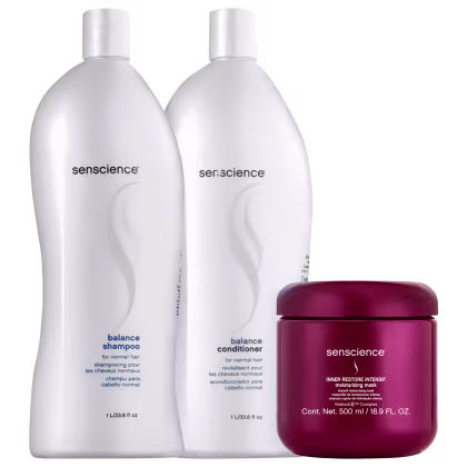 Imagem do produto Kit Senscience Balance + Inner Restore Intensif Moisturizing (3 Produtos)
