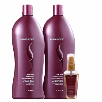 Imagem do produto Kit Senscience True Hue Salon + True Hue Color (3 Produtos)