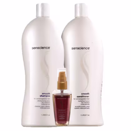 Imagem do produto Kit Senscience Smooth Salon + True Hue Color (3 Produtos)