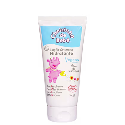 Loção Corporal Hidratante Infantil Azul, da marca Cheirinho de Bebê