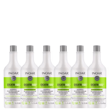 Imagem do produto Inoar Cicatrifios 3 Kit Shampoo e Condicionador Litro