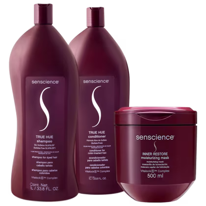 Imagem do produto Kit Senscience True Hue Inner Restore Salon Total (3 produtos)