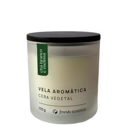 Imagem do produto Fresh Essence Chá Branco e Melissa - Vela Aromática 170g
