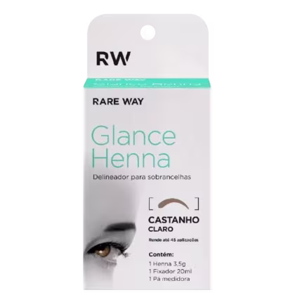 Imagem do produto Henna para Sobrancelha Glance Castanho Claro 3,5g