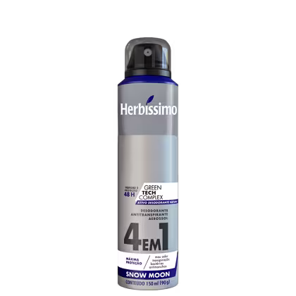 Imagem do produto Herbíssimo Bis Snow Moon 4 em 1 - Desodorante Aerosol 150ml