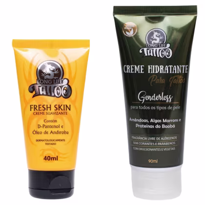 Imagem do produto Kit Tattoo Long Life Hidratação e Cicatrização (2 Produtos)