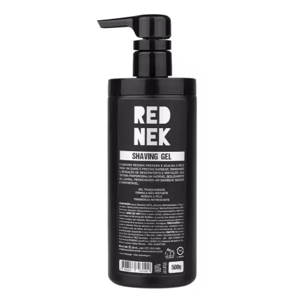 A imagem mostra um frasco preto, com rótulo preto e letras brancas. A tampa é pump cor preta.