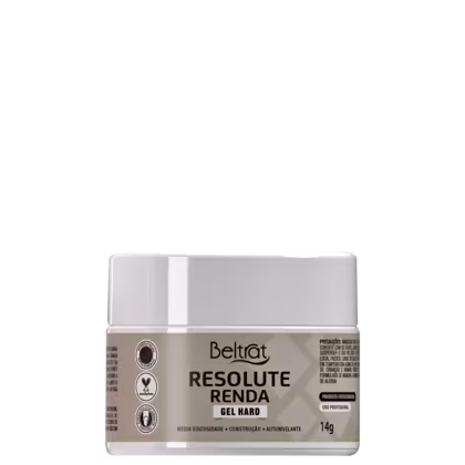 Imagem do produto Beltrat Gel Hard Resolute Renda - Gel Construtor para Unhas de Gel 14g