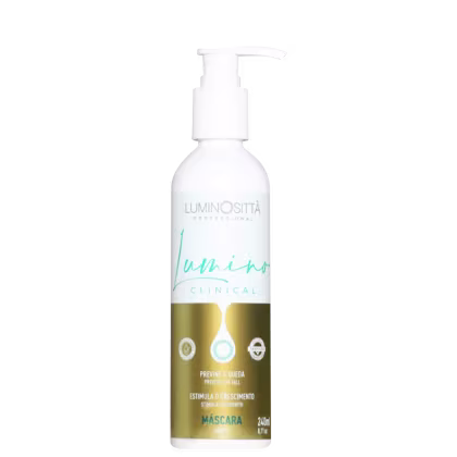 Imagem do produto Máscara Antiqueda Lumino Clinical 240ml Luminositta