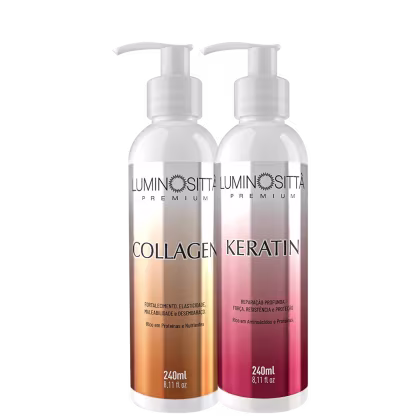 Imagem do produto Kit Collagen Keratin Reconstrução Profunda Luminosittà