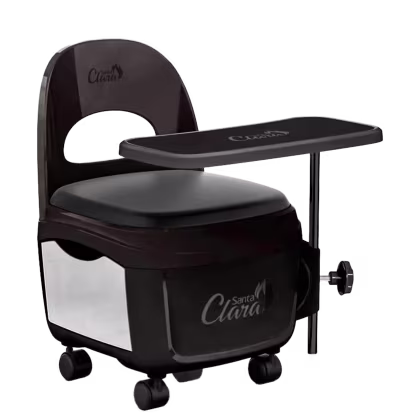 Imagem do produto Cadeira Diva para Manicure Preta