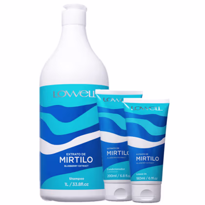 Imagem do produto Kit Lowell Extrato de Mirtilo Trio Mix (3 Produtos)