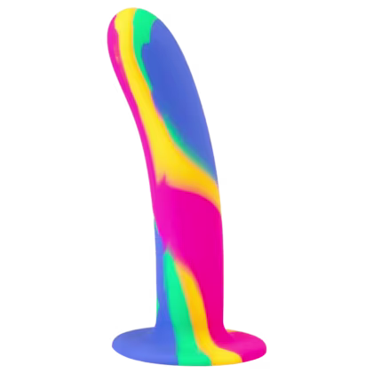 Imagem do produto A Sós Go Play Rainbow - Dildo com Ventosa