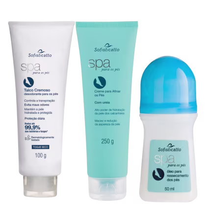 Imagem do produto Creme Desodorante para os Pés Evita Chule e Óleo Hidratante Evita Rachadura