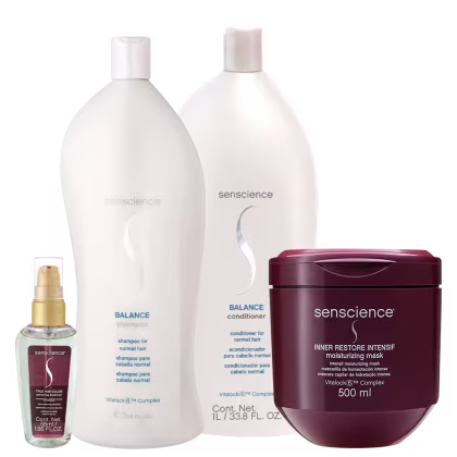 Imagem do produto Kit Senscience Balance Intensif True Hue Salon Total Sérum (4 produtos)