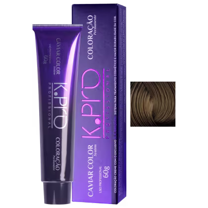 Imagem do produto K.Pro Caviar Color 6.0 Louro Escuro - Coloração 60g