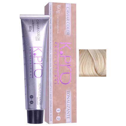 Imagem do produto K.Pro Caviar Color 11.00 Louro Nude - Coloração Tonalizante 60g