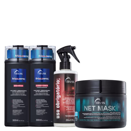 Imagem do produto Truss Kit Frizz Zero Shampoo e Condicionador + Net Mask + Miracle Summer