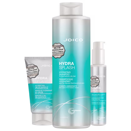 Imagem do produto Kit Joico Hydra Splash Shampoo Máscara 150 Leave-in (3 produtos)