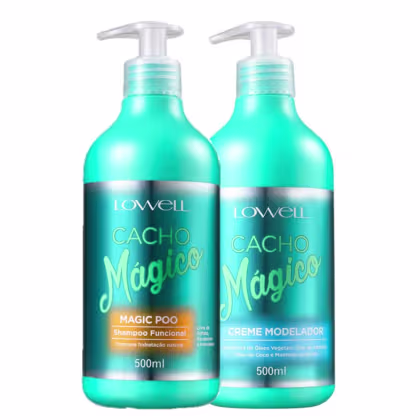 Imagem do produto Kit Lowell Cacho Mágico Duo Salão (2 Produtos)