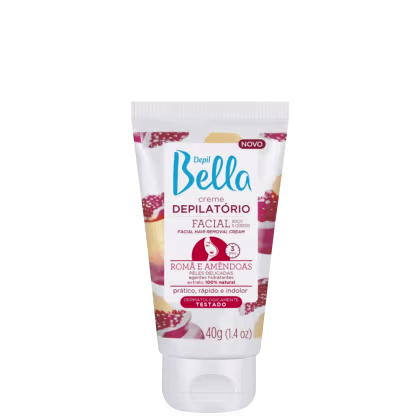 Imagem do produto Depil Bella Romã e Amêndoas - Creme Depilatório Facial 40g