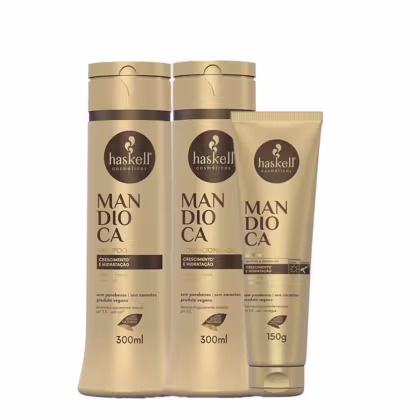 Imagem do produto Kit Haskell Mandioca Trio Essencial (3 Produtos)