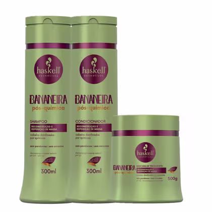 Imagem do produto Kit Haskell Bananeira Essential Trio (3 Produtos)
