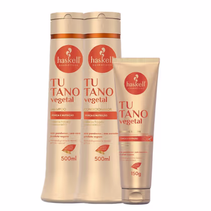 Imagem do produto Kit Haskell Tutano Vegetal Trio (3 Produtos)