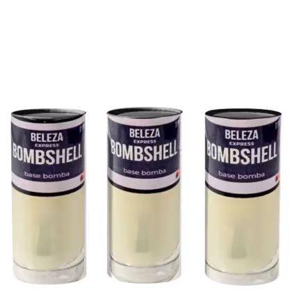 Imagem do produto kit com 3 bases fortalecedoras( base bomba) Bombshell