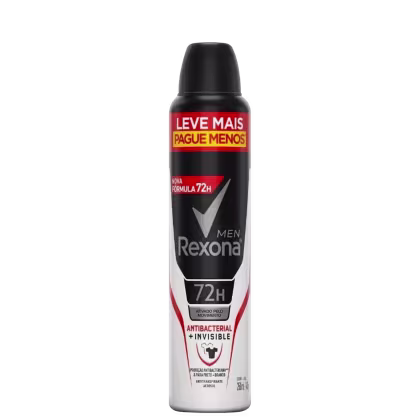 Imagem do produto Rexona Men Antbacterial + Invisible - Desodorante Aerosol 250ml