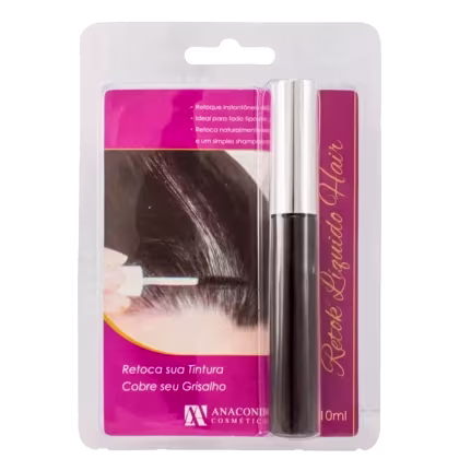 Imagem do produto Anaconda Retok Hair Color Líquido Castanho Médio - Coloração Temporária 10ml