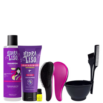 Imagem do produto Progressiva Alisante Para Cabelo Hidraliso 200ml + Shampoo