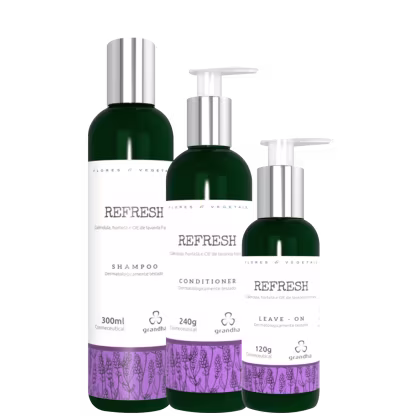 Imagem do produto Kit Grandha Flores & Vegetais Refresh (3 Produtos)